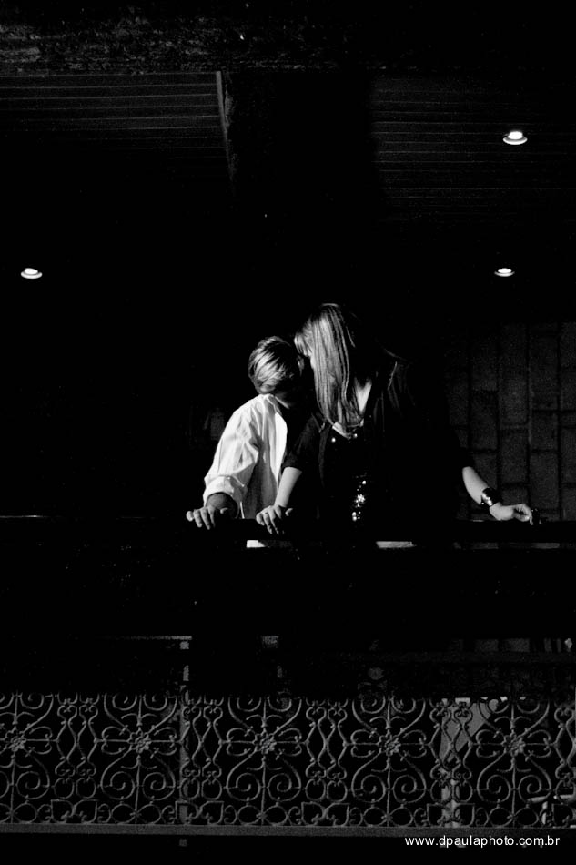 Ensaio dos noivos no Stone Music Bar