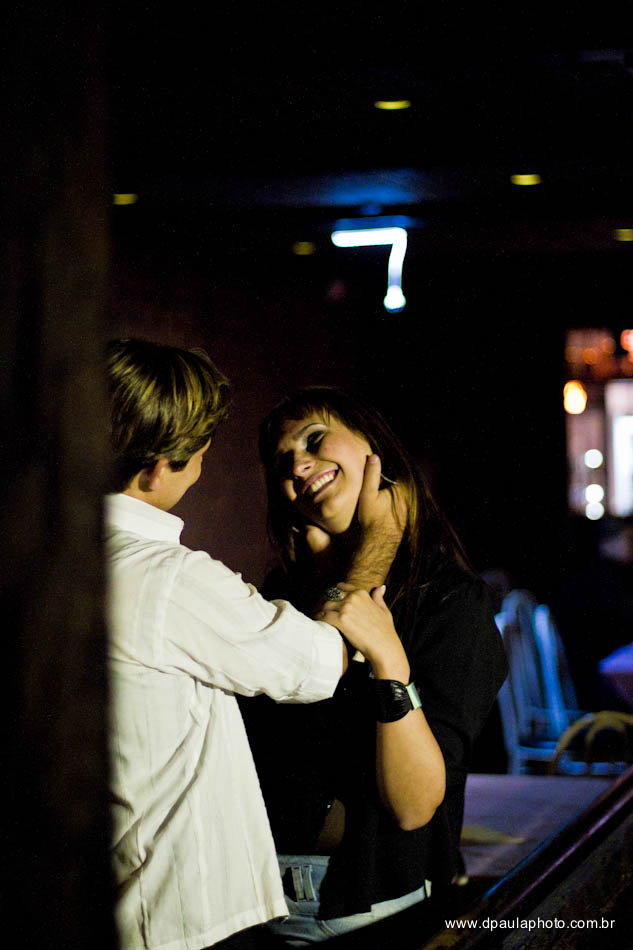 Ensaio dos noivos no Stone Music Bar