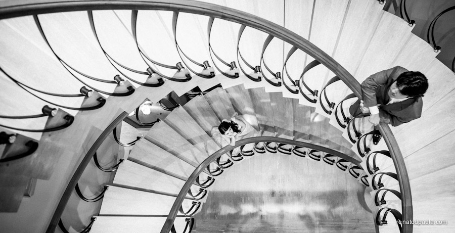 Concurso Wedding Best - O Álbum - Noiva na Escada