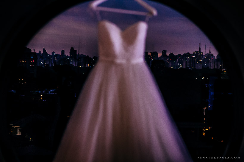 vestido de noiva no hotel unique making of