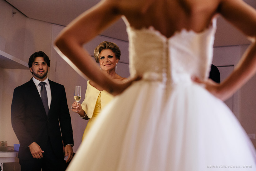 hotel unique durante o making of da noiva