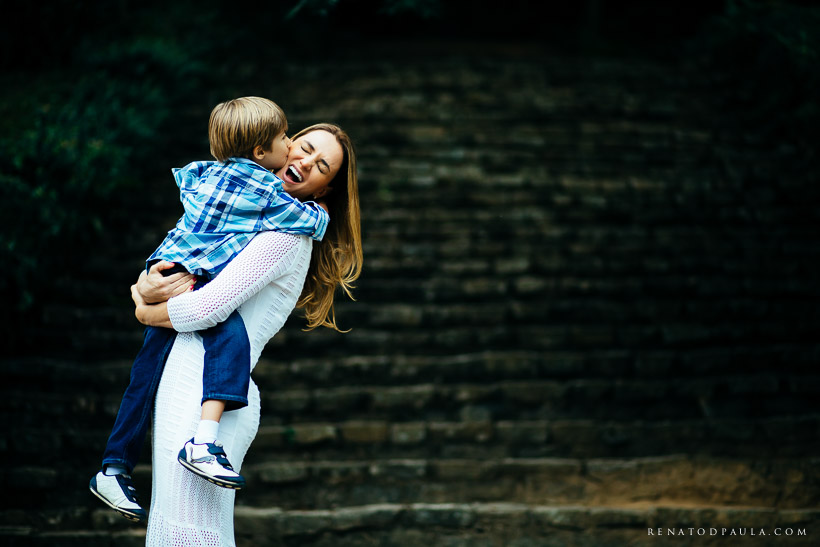 ensaio de familia no jardim botanico